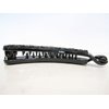 Generic Black art deco sparkly banana hair claw clip with rhinestones