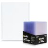 bindrz 50 Top Loaders Card Protector - 3” x 4” 35PT Rigid Toploaders - Archival Safe Hard Plastic Holder for CCG TCG MTG and Sports Cards (50)