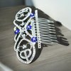 Bella Swan Bridal Rhinestone Vampire Wedding Hair Comb