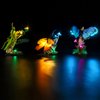 YEABRICKS LED Light for 21342 Ideas The Insect Collection Building Blocks Model (Building Set NOT Included)
