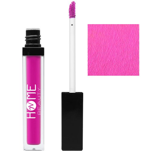 7V HOME BEAUTY Hot Pink Matte Liquid Lipstick, Long Lasting High Pigmented Non-stick Waterproof P...