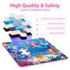 Princess Magnetic Puzzles for Toddlers 3-5 Girls, 20-25-30 Pieces Mermaid Puzzles for Kids Ages 4-6, Kids Puzzles Travel Entertainment Toys Magnet Puzzles for 2 3 4 5 6 Year Old Girls Birthday Gifts
