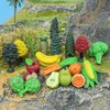 LC JoyCre Toy Trees Toys Plastic Play Trees Vegetables and Fruits Toys for Toddlers School Projects Toys for Kids Learning Toys Realistic Food Figurines