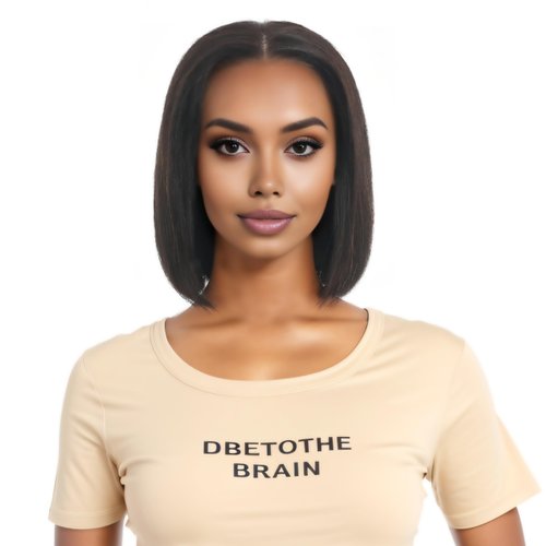 LECIPO Bob Wigs 8 Inchs Real 100% Human Hair HD 13×4 Front Lace Wig for Women Professional Diverse Styles