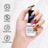 RARJSM Chameleon Gel Nail Polish Dark Blue to Purple Multichrome Color Changing Holographic Glitter Gel Polish Curing Requires Sparkle Shimmer Nail Gel Varnish Soak Off DIY at Home Salon 15ml