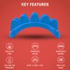 PSO-Back Muscle Release Tool and Back Massager, Deep Tissue Massage Tool, Back Release Tool, self-Massage, deep Tissue, Muscle Tension - Full Back Stretcher and Massage Tool - Ocean Blue