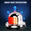 Obcursco Navigation Lights for Boats LED, Pontoon Boat Navigation Lights Red and Green, Deck Mount Port and Starboard Boat Lights for Bow and Stern, Suitable for Marine, Skeeter Boat, and Bass Boat