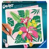 Ravensburger CreArt Tropical Plants Paint by Numbers Kit for Adults - 23518 - Painting Arts and Crafts for Ages 12 and Up