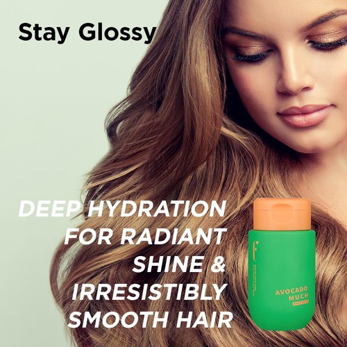 FLABOIS Leave-In Conditioner - No Wash Korean Hair Mask, Avocado Hair Treatment for Frizzy, Dry Hair Damage, Split Ends, Breakage, Biotin Vitamins, Hydrating Repair, Smooth (5 Fl oz)