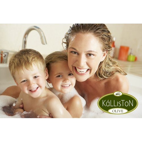 Kalliston, Botanical Collection, Includes Olive Oil Scrubs Green Tea and Argan & Olive Oil Extract Soaps Lavender and Aloe, All Natural, Made in Ancient Crete, Greece, Pack of 4