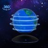 Floating Globe Lamp,6" World Geographic Globes Anti Gravity 360 Rotating World Map with LED Light Magnetic Levitating Globe Home Office Desk Decor Creative Birthday Gifts