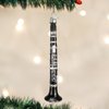 Old World Christmas Ornaments: Clarinet Glass Blown Ornaments for Christmas Tree (38026)
