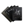 Mythical Creatures Playing Cards - Black, Silver & Gold Edition | Waterproof PVC | Greek, Norse, Egyptian, East Asian Designs | Custom Hand-Drawn Art
