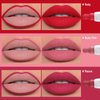 UCANBE 3 Pcs Liquid Lip Stain Tint, Nude Matte Shaded Red Lip Liner Marker, Makeup Smudge Proof Natural Waterproof Longlasting Quick Dry Lipstick Color