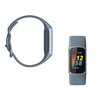 Fitbit Charge 5 Advanced Fitness Tracker with GPS, Heart Rate, Sleep & Health Tracker - Power Bundle with Adapter (Blue Stainless Steel)
