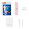 Electric Nail Clippers Fingernails Automatic Manicure Portable Charging Cut Polish Trim Nail Grinder Adults NL6312 Pink
