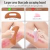 Scienlodic Gua Sha Massage Tool,Wood Therapy Massage Tools,Lymphatic Drainage Tool Anti Cellulite Massager,Scraping Board,guasha Tool for Body Shaping Neck Back Muscle Scraper Tool (Carbonization)