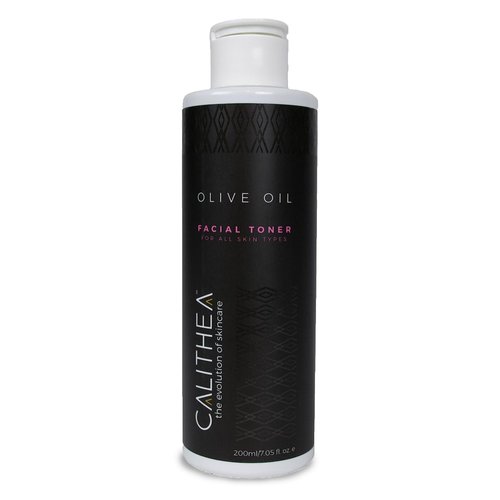 Calithea Olive Oil Facial Toner - Face Toner for Women & Men - Refreshing & Hydrating Facial Toner with Witch Hazel, Aloe Leaf Juice, Chamomile & Rosemary - pH Balanced, Suitable for All Skin Types