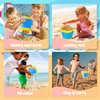 TOY Life Beach Toys for Kids Ages 4-8, Sand Toys for Toddlers 1-3, Beach Toys for Toddlers 1-3, Kids Beach Toys for Kids Ages 8-12, Sandbox Toys, Sand Castle Building Kit, Sand Toys for Kids Ages 4-8