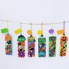 Winlyn 36 Sets Halloween Craft Kits Halloween Crafts Holiday Fall Kids Crafts DIY Halloween Bookmarks Art Sets Bats Monster Ghost Foam Stickers Arts and Crafts for Kids Classroom Activities