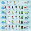 24Pcs Ice Fishing Jigs for Panfish Crappie Sunfish Walleye Ice Fishing Jig Box Gear Accessories Ice Fishing Tackle Box Set (29PCS)