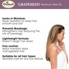 Difeel Grapeseed Premium Hair Oil 2.5 oz. - Natural Grapeseed Oil for Hair