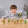 TREASURE X Teenage Mutant Ninja Turtles Sewer Rescue Pack 10 Levels of Adventure 7 TMNT Character Figures to Rescue from Ooze Filled Sewer Pipes Including Leonardo, Michelangelo, Donatello, Raphael
