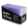 bindrz 100 Top Loaders Card Protector - 3” x 4” 35PT Rigid Toploaders - Archival Safe Hard Plastic Holder Toploaders for Cards for CCG TCG MTG and Sports Cards (100)