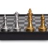 Yellow Mountain Imports Travel Magnetic Chess Set (9.8-Inch) - Folding and Portable Board Game