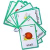Set of(Body Parts+Insects) Flash Cards for Toddlers | Kids Learning Montessori Pocket Cards Toys | Perfect for Pre-K Decorations Background Wall Stickers,Teacher/Autism Therapists Tools
