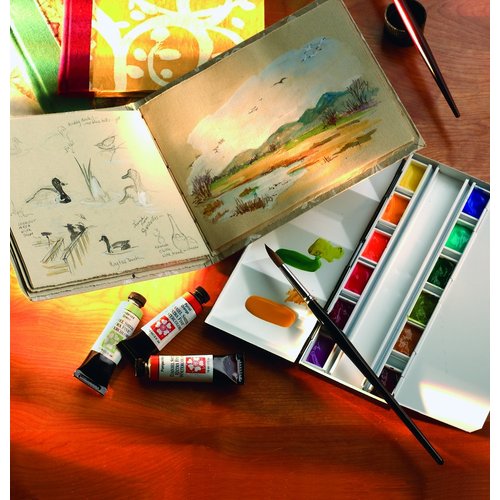 Daniel Smith Extra Fine Watercolor Paint, 12ml Stick, Burnt Umber, 284670004