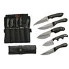 SZCO Supplies 5Pc Skinning Knife Set,Black