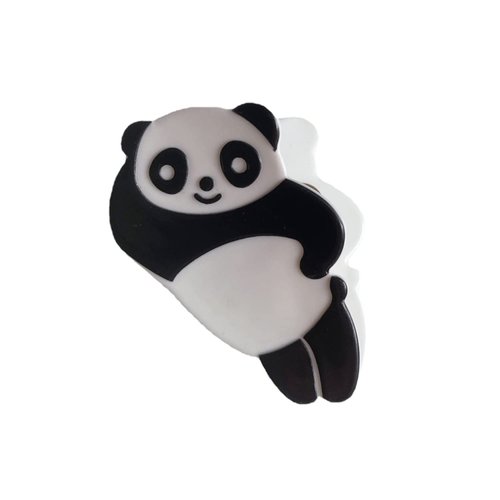 Cute Panda Hair Clip,Small Clip for Women,Acetate Hair Clip,Small Hair Clip,S1