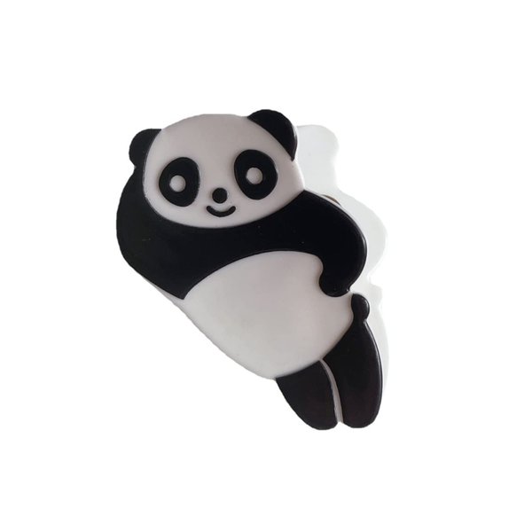 Cute Panda Hair Clip,Small Clip for Women,Acetate Hair Clip,Small Hair Clip,S1