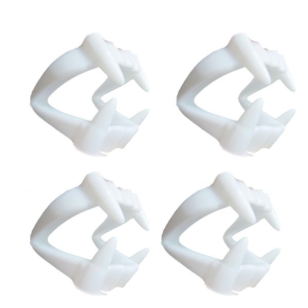 Halloween Teeth: 10 Pcs Fake Vampire Fangs for Cosplay, Halloween Fangs Teeth Halloween Party Props Fangs Dentures Clothing