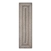 Homespice - Grey Cloud Braided Table Runner, a Thick Table Runner of Jute to Use as a Long Table Runner on Dining Table - Tightly Stitched, Flawless Edges - Premium Grey Table Runner, 11x36 Inches