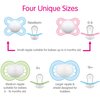 MAM Original Matte Pacifier (1 Sterilizing Pacifier Case), 6 Plus Months, Unisex Baby Pacifier, Best Pacifiers for Breastfed Babies, 6-16 Months (Pack of 2)