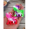 HOZKEAP 24 Packs Bulk Cow Push Fidget Bubble Mini Pop Fidget for Adult and Kids,Birthday Party Favors Supplies gifts Classroom summer Students Bubble Prize
