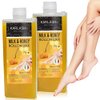 Karlash Professional Roll On Wax, Depilatory Hair Wax Removal for Body Hair, legs, arms hair Removal Wax Cartridge 75ml - Made in Italy - 2 Pieces (Honey)