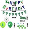 45PCS Golf Birthday Party Supplies with Happy Birthday Banner, Golf Themed Cake Topper and Cupcake Toppers, 12-inch Latex Balloons with Golfing Patterns and Golf Pennant for Golf Themed Party Decorations