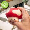 Boxer Gifts Stress Shroom Mushroom Themed Stress Toys - Squishy Stress Balls for Adults & Teenagers - Helps with Anxiety Relief - Office Desk Fidget Toy - Fun White Elephant for Coworkers