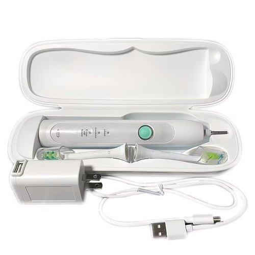 USonline911 Premium Travel Charger Case w/AC Charer + USB Cable for Philips EasyClean HX65XX HX6511