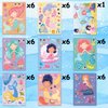 Mermaid Stickers 48 Sheets Make Your Own Mermaid Stickers Make A Face Stickers for Mermaid Birthday Party Decorations Mermaid Party Favors Supplies Craft Creative Project School Rewards