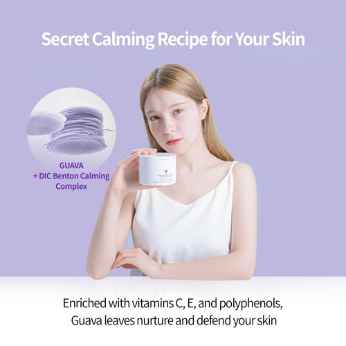 BENTON Guava 70 Skin Toner Face Mask Pad 70 Sheets - Skin Soothing and Moisturizing Effect for All Skin Types, Elastic Skin, Pore Care, Korean Skin Care