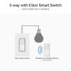 Lutron Caseta Smart Lighting Claro Smart Switch for Light Bulbs and Fans, Works w/ Alexa, Apple Homekit, Google Home (Hub Required), Neutral Required, 5A Single-Pole/3-Way, DVRF-5NS-BR, Brown