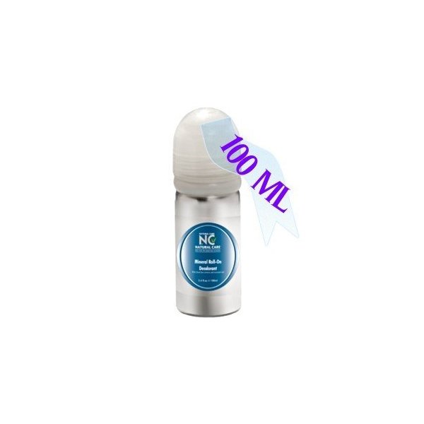 Natural Care Mineral Roll-on Deodorant for Women & Men, Effective Protection, Alcohol-Free, Clean and Comfort, Natural Alum Deodorant