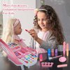 Kids Makeup Kit for Girl - 66 Pcs Washable Makeup Set for Little Girls, Real Cosmetic Set Pretend Play Makeup Toy Beauty Set, Kids Toddler Toys Christmas & Birthday Gift Age 3 4 5 6 7 8 9+ Year Old