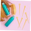 Kichvoe 180pcs Hair Roller hair curler picks plastic roller picks hair curler Picks Plastic Brush Hair Styling Accessories Hair Styling Tools-Random Color