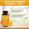 Viva Naturals Vitamin C and Zinc Supplement (250 Capsules) - 1000 mg Vitamin C with Zinc 20 mg Antioxidant Supplements for Immune Support, Plant Based Zinc and Vitamin C Supplement for Adults