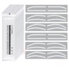 6 Pairs Eyebrow Tattoo Auxiliary Stickers Disposable Adhesive Eyebrow Template Sticker Women Disposable Adhesive Eyebrow Template Sticker (6 Pairs Brow Stickers)